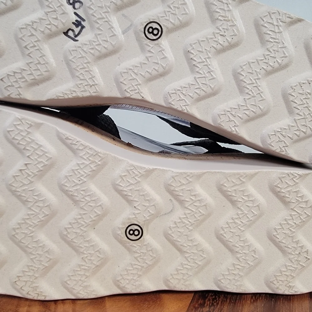 Boutique By Corky's Fluffie Bronze Snake Print Platform Sandals Size 8